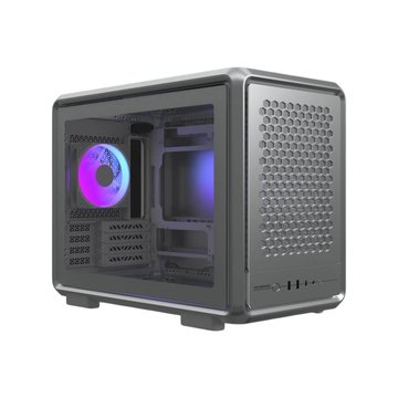 (客訂品)COOLER MASTER 酷碼科技酷碼 MasterFrame 400 Mesh ARGB 銀色/M-ATX 機殼
