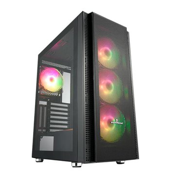 Superchannel 視博通 SW300(B)/黑色/E-ATX 電腦機殼(福利品出清)