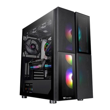 Thermaltake 曜越曜越Versa T26 TG ARGB 強化玻璃中直立式機 
