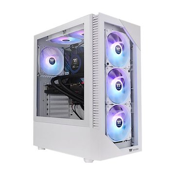 Thermaltake 曜越 (客訂品)曜越光透 View 200 TG ARGB強化玻璃-雪白