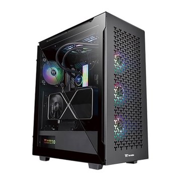 Thermaltake 曜越 曜越艾坦Divider 500 TG Air 強化玻璃-黑