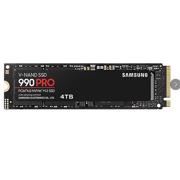 SAMSUNG 三星三星990 PRO 4TB NVMe M.2 PCIe 5年保 固態硬碟