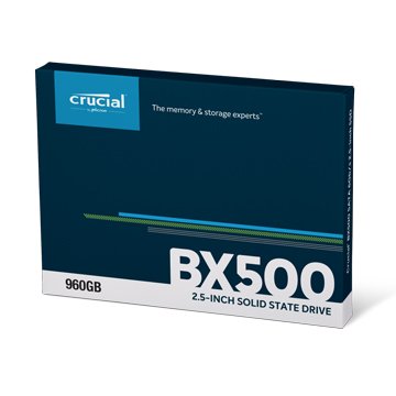 美光 BX500 960GB SATA SSD