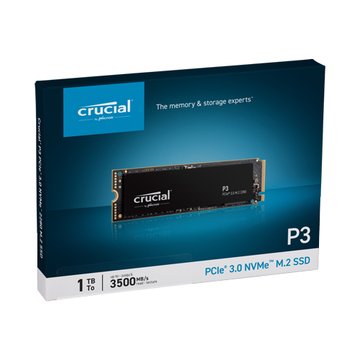 Micron 美光 P3 1TB M.2 PCIe 2280 5年保SSD固態硬碟