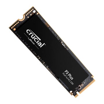 Micron 美光 P3 Plus 4TB M.2 PCIe Gen4-5年保SSD 固態硬碟
