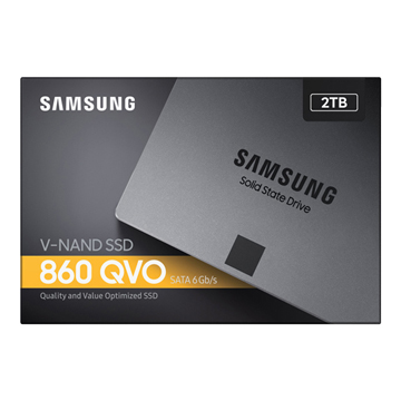 SAMSUNG 三星860 QVO 2TB 2.5 SATA  SSD-3年保
