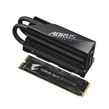 GIGABYTE 技嘉技嘉AORUS Gen5 10000 2TB PCIE SSD固態硬碟-5年保