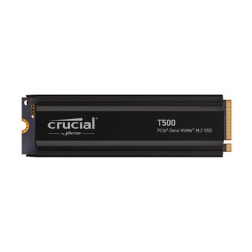 Micron 美光 T500 1TB PCIe Gen4(散熱片)5年保SSD