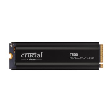 Micron 美光 T500 2TB PCIe Gen4(散熱片)5年保SSD
