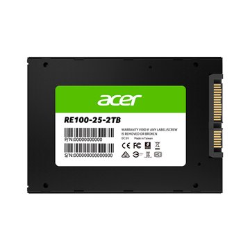 acer 宏碁 RE100 2TB SATA 5年保固態硬碟