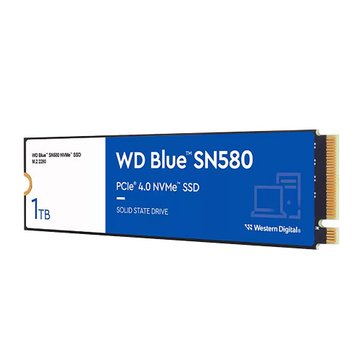 WD 威騰 藍標 SN580 1TB M.2 PCIe (WDS100T3B0E) 5年保固態硬碟