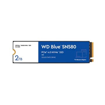 WD 威騰 藍標 SN580 2TB M.2 PCIe (WDS200T3B0E) 5年保固態硬碟