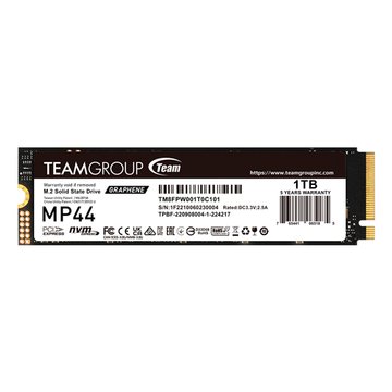 team 十銓 十銓 MP44 1TB M.2 PCIe 5年保SSD