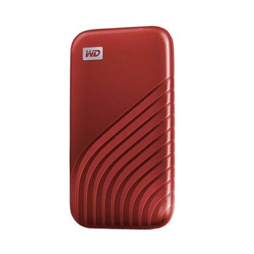 WD 威騰 My Passport 1TB 外接SSD固態硬碟(紅)