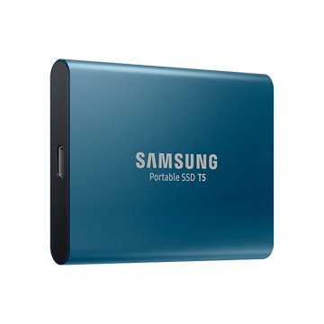 SAMSUNG 三星T5 500GB USB3.1外接SSD固態硬碟(藍)(福利品出清)｜順發