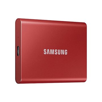 SAMSUNG 三星 T7 1TB 外接SSD固態硬碟(金屬紅)