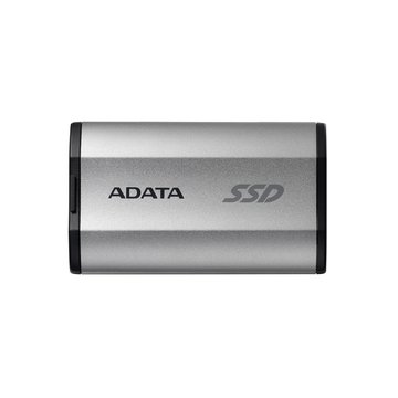 ADATA 威剛 SD810 2TB USB3.2 Gen2x2 Type-C外接SSD/5年保(銀色) (SD810-2000G-CSG)