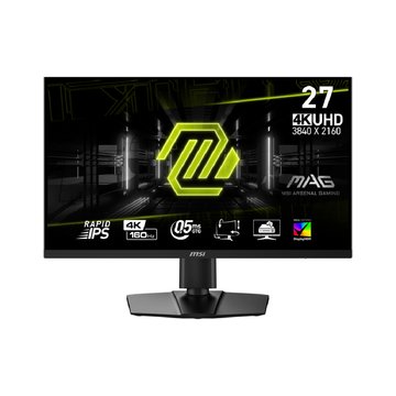MSI 微星 27" MAG 274UPF E2 4K+160Hz可旋轉調高低電競(HDR400/0.5ms/HDMI2.1*2.DP.Type-C/IPS) 螢幕(福利品出清)