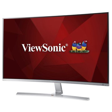 ViewSonic 優派 31.5" VX3216-SCMH曲(VA LED)白