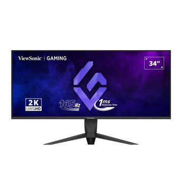 (客訂品)ViewSonic 優派34' VX3480-2K-PRO 2K/165Hz可調高低電競(HDR10/HDMI*2.DP/VA)