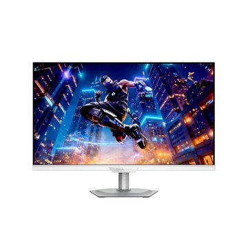 GIGABYTE 技嘉 (客訂品)27" 技嘉 M27Q2 QD ICE 2K/200Hz可旋轉調高低電競(HDR400/HDMI*2. DP.Type-C)IPS) 白 螢幕
