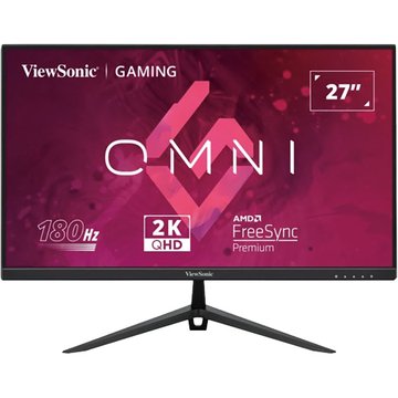 ViewSonic 優派27' VX2728-2K電競180Hz(F-Sync/HDR10/0.5ms/HDMI*2.DP/含喇叭/IPS) 螢幕(福利品出清)