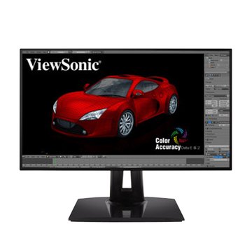(福利品)ViewSonic 優派23.8'VP2458 無邊框專業螢幕 (VGA.HDMI.DP/IPS) 螢幕