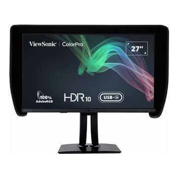 (福利品)ViewSonic 優派27'  VP2785-2K 可旋轉調高低 創作者(DP.HDMI.Type-C/IPS) 營幕 
