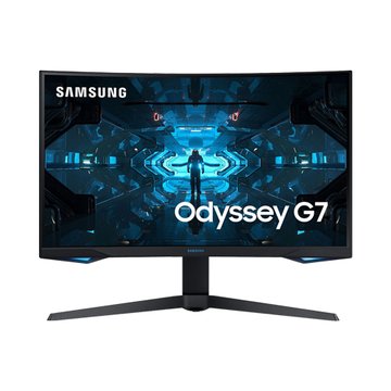 (福利品)SAMSUNG 三星32' C32G75TQS 2K+1000R曲240Hz電競 量子點(1ms/G-Sync/HDR/VA) 螢幕