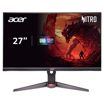 acer 宏碁 27" XV272K V5 4K+160HZ/ 1080p+320Hz雙模電競(HDR400/F-sync/HDMI2.1.*2.DP/含喇叭/IPS)
