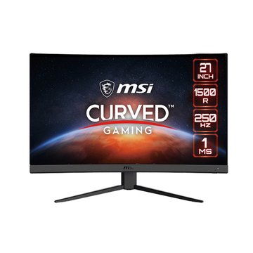 MSI 微星 27" G27C4X 1ms+250Hz曲電競(1500R/F-Sync/HDMI*2.DP/VA) 螢幕(福利品出清)