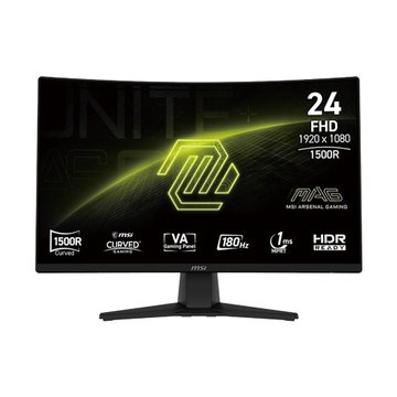 MSI 微星 23.6" MAG 242C 180Hz曲面電競(1ms/1500R/HDMI/DP/VA)螢幕