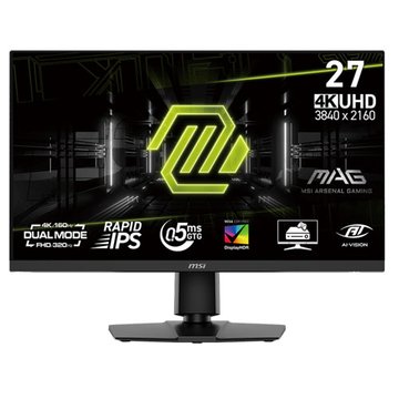 MSI 微星 27" MAG 272URDF E16 4K160Hz+FHD320Hz雙模電競(HDR400/HDMI 2.1*2/DP/IPS)螢幕