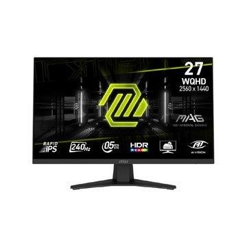 MSI 微星 (客訂品)27" MAG 274QF X24 2K+240Hz 電競(HDR/HDMI*2.DP/IPS) 螢幕