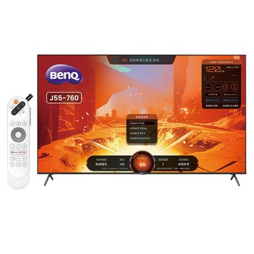 BENQ 明基電通 55" J55-760 量子點遊戲Google TV