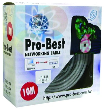 Pro-Best 柏旭佳 (客訂品)CAT6 10M 網路線