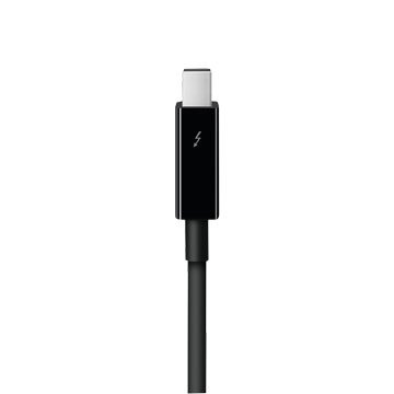 APPLE 蘋果 Thunderbolt Cable(0.5m)-黑連接線 MF640FE/A