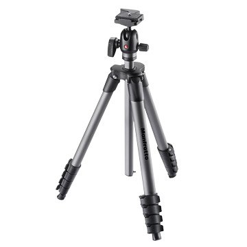 Manfrotto 曼富圖MKCOMPACTADVBH輕巧球型雲台腳架