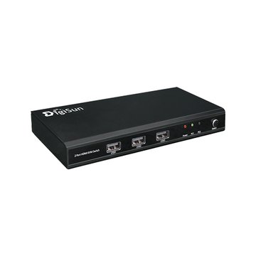 DigiSun 得揚 KV702 2埠 4K HDMI KVM電腦控制切換器