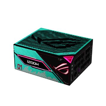 ASUS 華碩ROG Thor III 1200W 白金牌 Hatsune Miku Edition/全模組/ATX3.1(PCIe 5.1)/10年保 電源供應器(初音未來特別版)