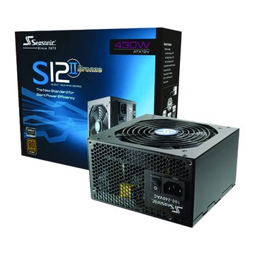 Seasonic 海韻 S12II-430W/12CM/80+銅牌