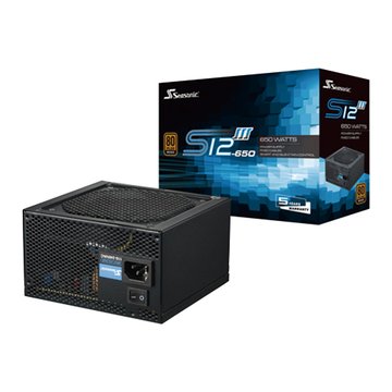 Seasonic 海韻 S12III-500銅牌電源供應器/5年保固