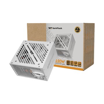 darkFlash 大飛 (客訂品) 大飛 EMT 650W 銅牌直出 白色/5年保 電源供應器