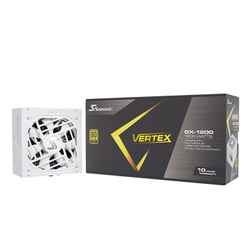 Seasonic 海韻 海韻Vertex GX-1200 ATX3(PCIe5)金牌全模白色12Y