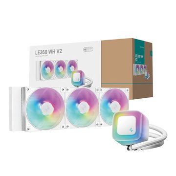 DeepCool 九州風神 LE360 V2 WH (白) 一體式CPU水冷