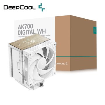 DeepCool 九州風神 AK700 DIGITAL WH 單塔旗艦散熱器