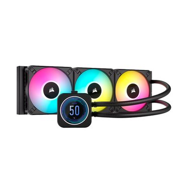 CORSAIR 海盜船iCUE H150i ELITE LCD XT 360CPU水冷散熱器｜順發線上購物