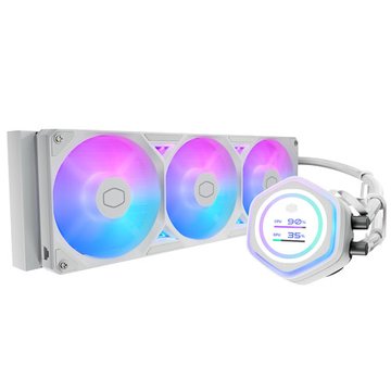 COOLER MASTER 酷碼科技MasterLiquid 360 Atmos II LCD ARGB(白)散熱器
