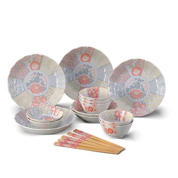  日本進口18件餐具組 SP-2508 