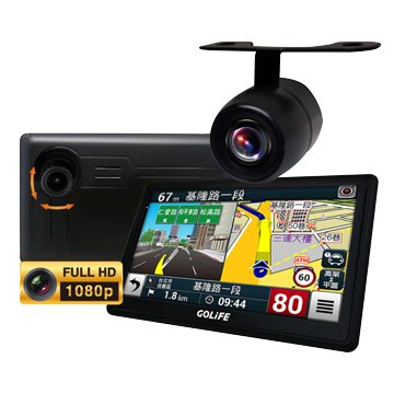 papago GOLiFE GoPad DVR7 Plus + R20防水倒車顯影鏡頭 超值組合